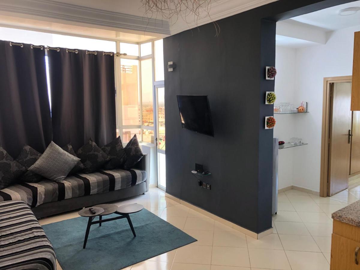 Large Sea View Studio Appartement Agadir Buitenkant foto
